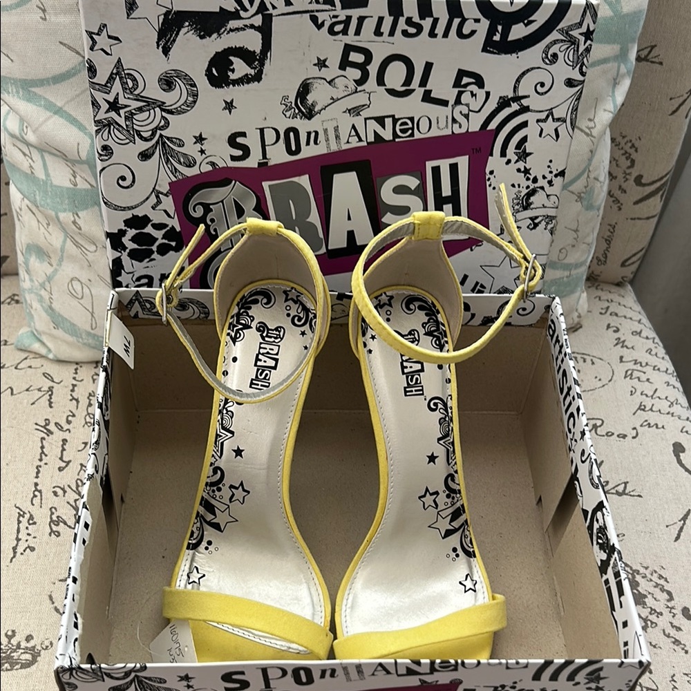 Brash Women's Yellow Sandals